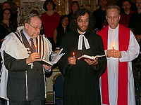 Ekumenická bohoslužba se svíčkami