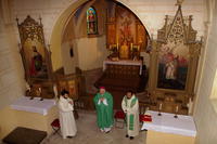 Bohoslužba s biskupem Karlem ve Svrkyni