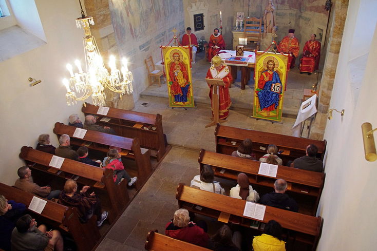 eckokatolick liturgie na Levm Hradci