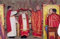 Řeckokatolická liturgie na Levém Hradci