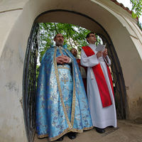 Kněží v bráně
