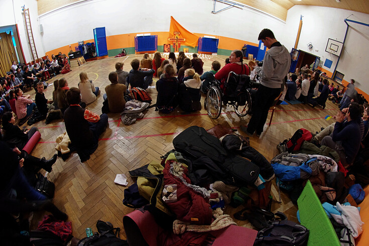 Prayers in the gym