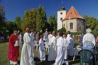 Pchod na bohoslubu se sv. Ludmilou