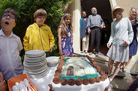 Narozeninový dort kostela