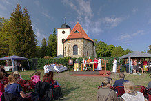 Levý Hradec - slavnost sv. Ludmily