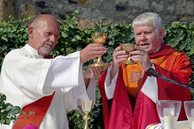 Jáhen a biskup Václav Malý