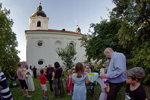 Občerstvení na zahradě