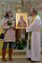 Předání nové ikony sv. Ludmily
