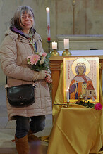 Kateřina a ikona sv. Ludmily
