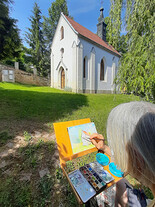  Malov�n� kostela sv. Prokopa