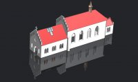 model kostela