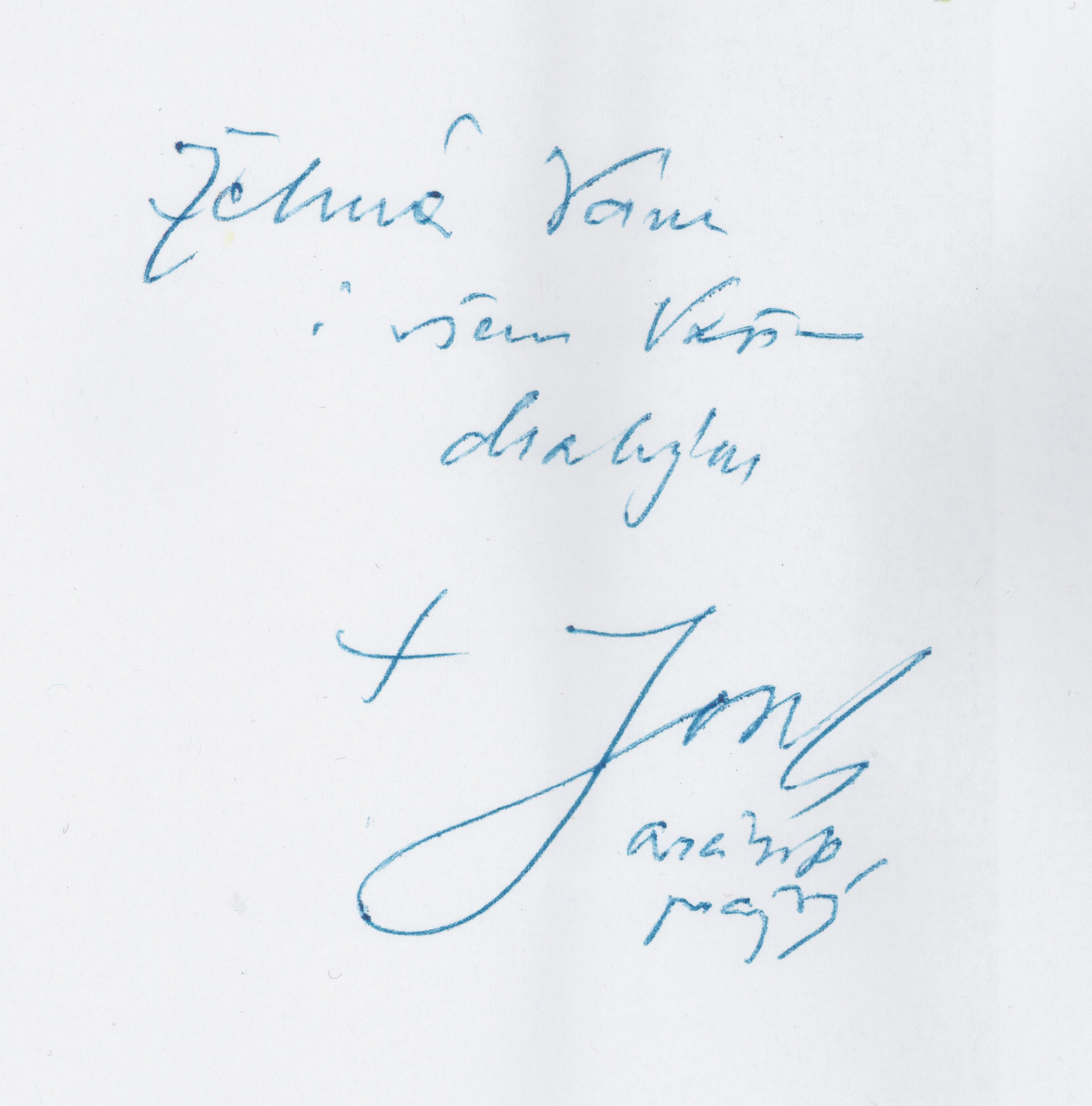 Vnovn a poehnn na zadn stran fotografie